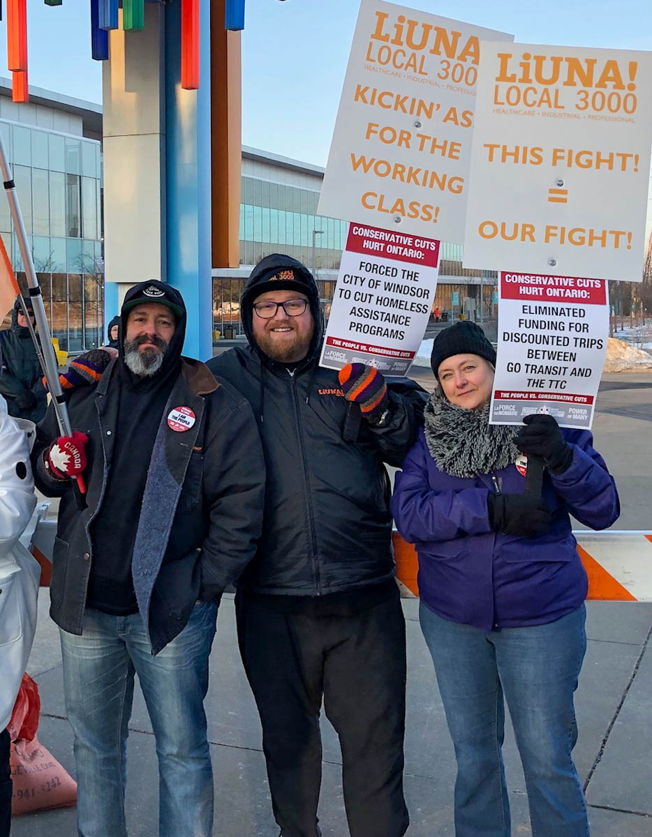 Rally in Niagara Falls