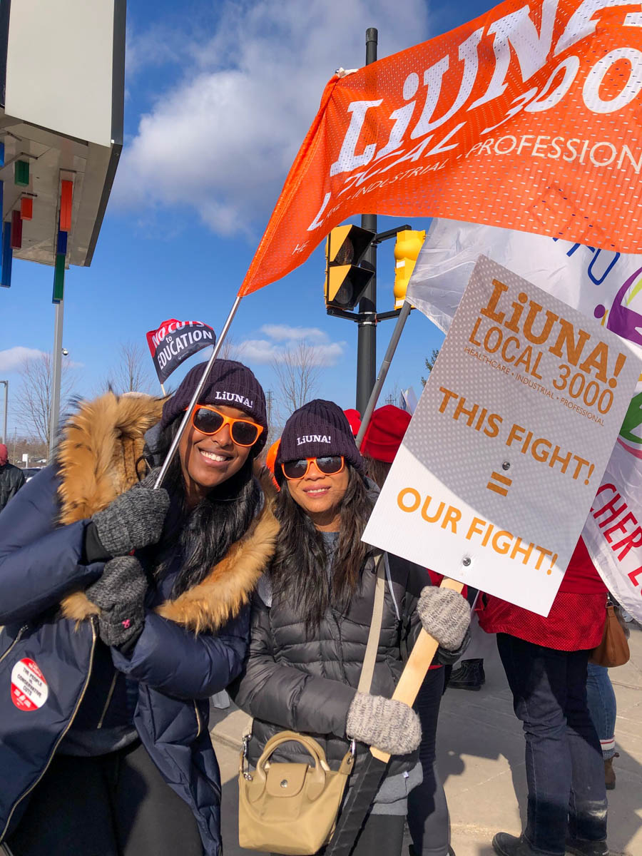 Rally in Niagara Falls